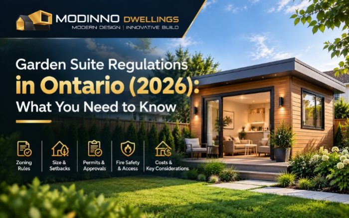 feature image of this blog "Garden Suite Regulations in Ontario (2026): What You Need to Know"