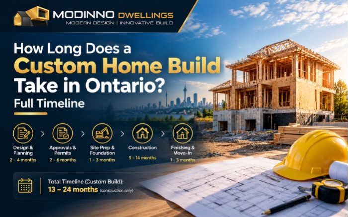 How Long Does a Custom Home Build Take in Ontario Full Timeline
